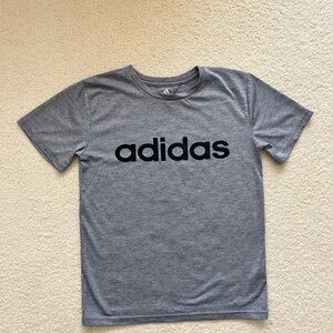 Adidas Kids Charcoal Gray Tee